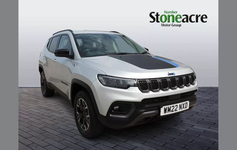 Grey Used 2022 Jeep Compass Trailhawk SUV | £15,995 (Good price) - Image 1/4