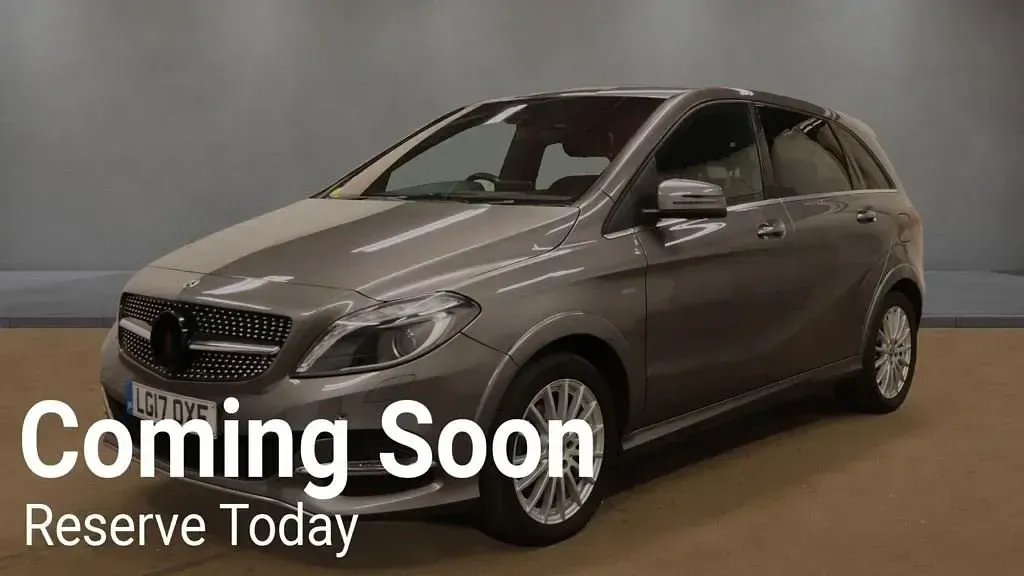 Used Mercedes B250e Premium 131 kW (179 HP) 2017 Grey MPV