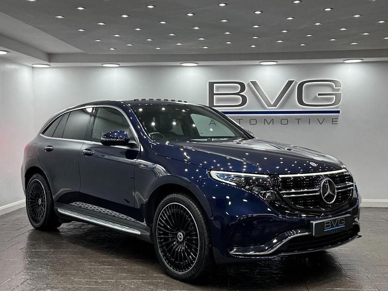Used Mercedes EQC400 AMG Line Premium Plus 300 kW (408 HP) 2022 Blue SUV