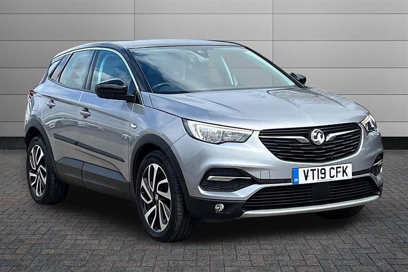 Used Vauxhall Grandland X Elite 130 HP (95 kW) 2019 Grey SUV