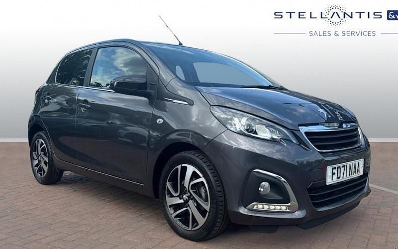 Grey Used 2021 Peugeot 108 Allure Hatchback | £8,996 (Fair price) - Image 1/4