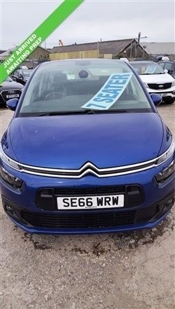 Blue Used 2017 Citroën Grand C4 Picasso Touch MPV | £7,300 (Fair price) - Image 1/1