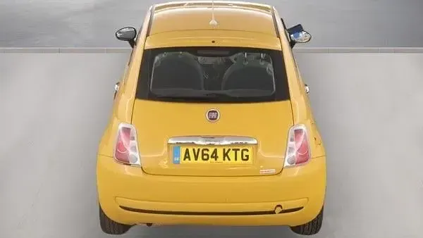 Used Fiat 500 S 69 HP (50 kW) 2014 Yellow Hatchback