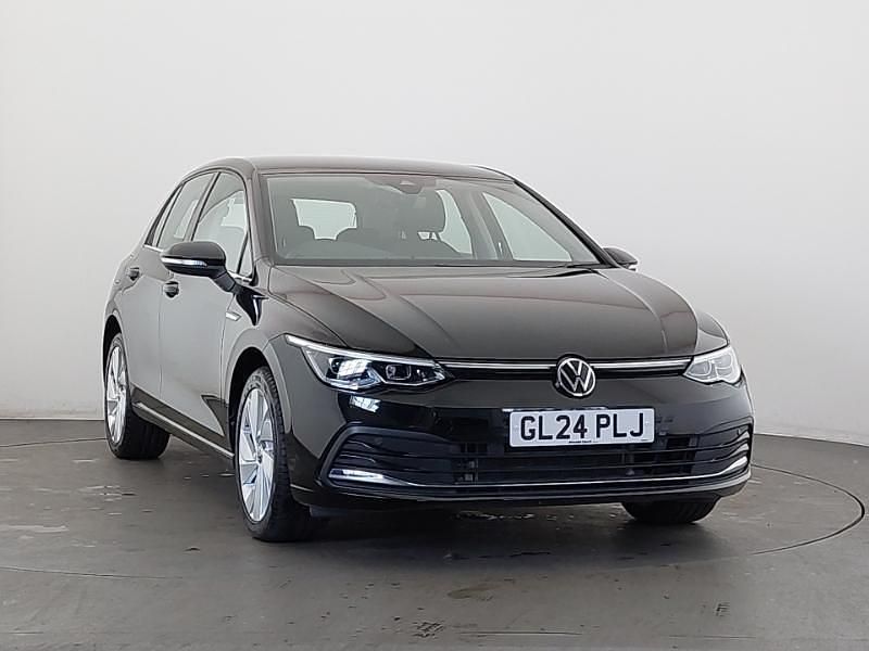 Black Used 2024 VW Golf VIII Style Hatchback | £23,498 (A bit pricey) - Image 1/4