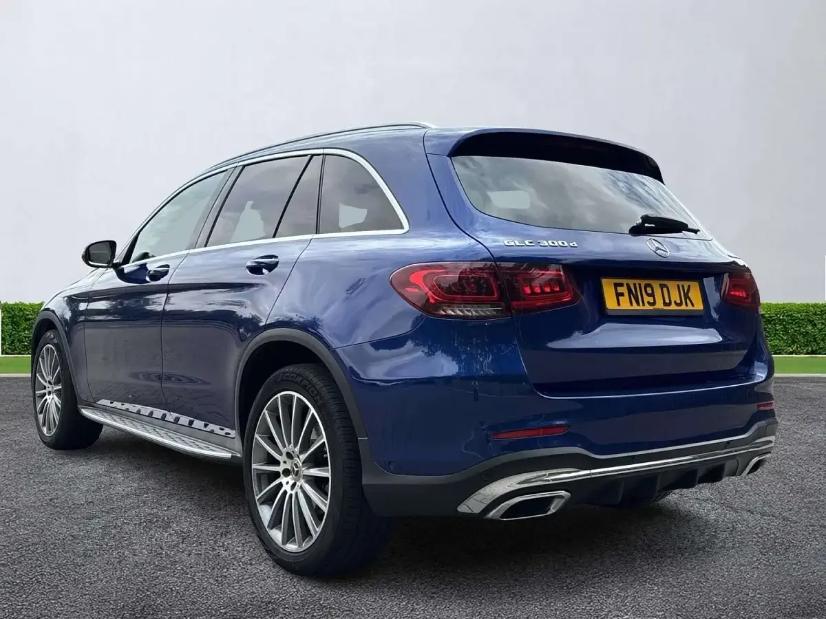Used Mercedes GLC300 AMG Line Premium 2019 Blue SUV