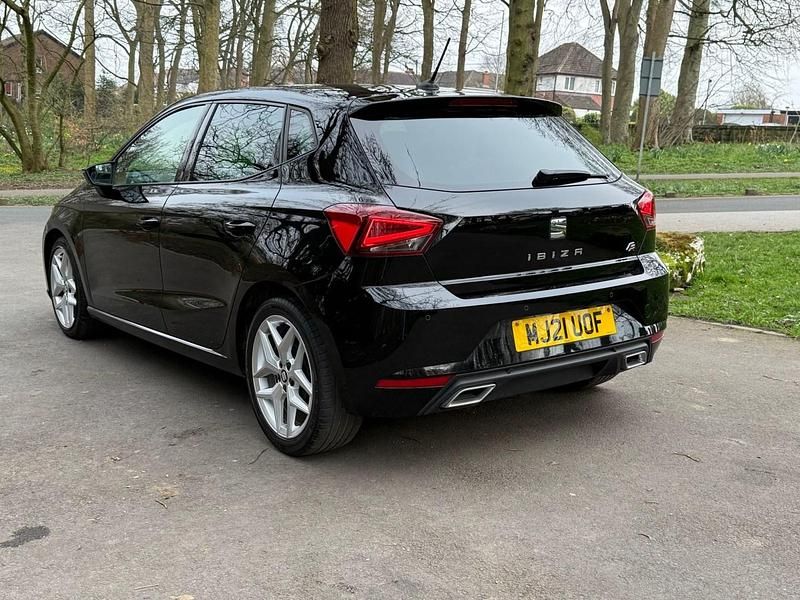 Used Seat Ibiza FR 95 HP (69 kW) 2021 Black Hatchback