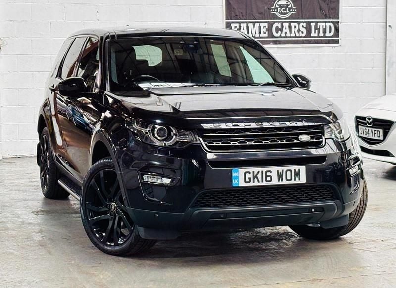 Black Used 2016 Land Rover Discovery Sport HSE Luxury SUV | £9,800 (Fair price) - Image 1/3