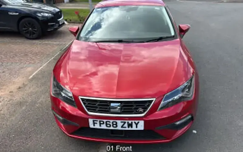 Used Seat Leon FR 150 HP (110 kW) 2018 Red Hatchback