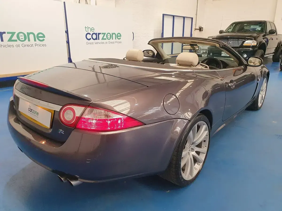 Used Jaguar XKR Supercharged 420 HP (308 kW) 2007 Grey Cabriolet