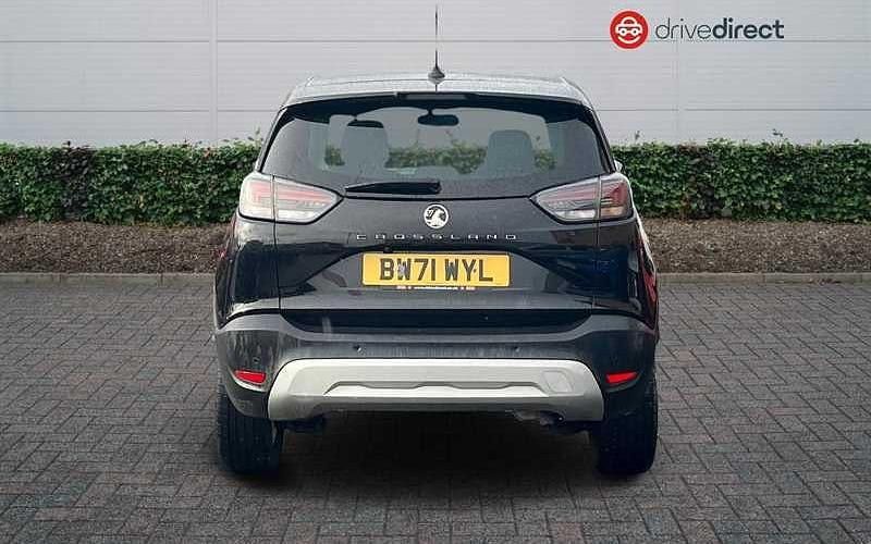 Used Vauxhall Crossland Edition 110 HP (80 kW) 2021 Black SUV