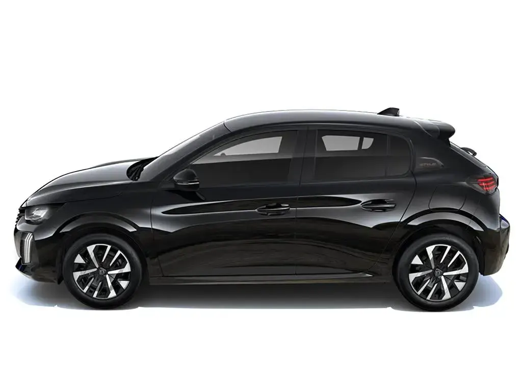 New Peugeot 208 Style 2026 Nera black Hatchback