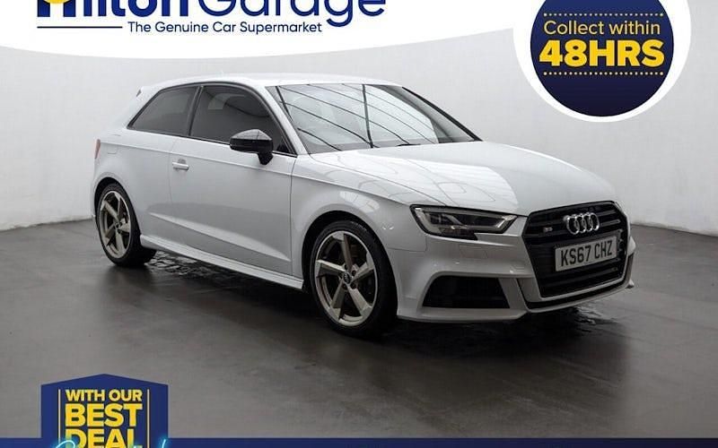 Used Audi S3 Sportback Black Edition 310 HP (228 kW) 2017 White Hatchback