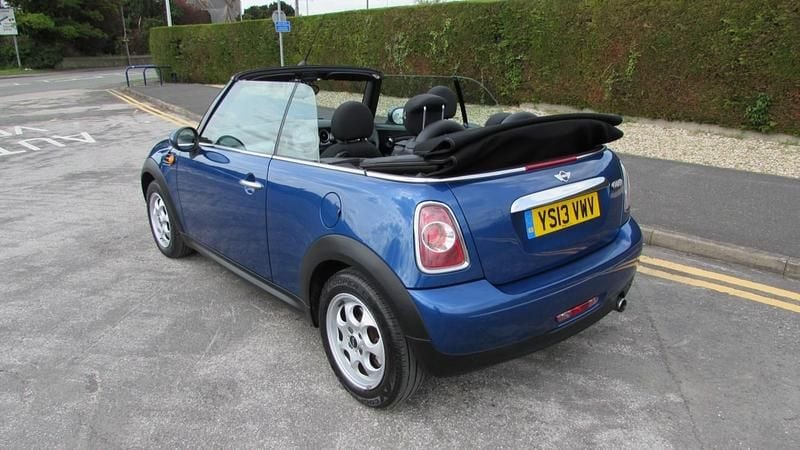 Used Mini Cooper Cabriolet 122 HP (89 kW) 2013 Blue Cabriolet
