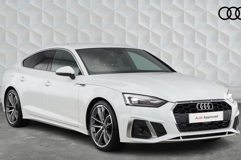 Used Audi A5 Sportback S-Line 2023 Glacier white Hatchback