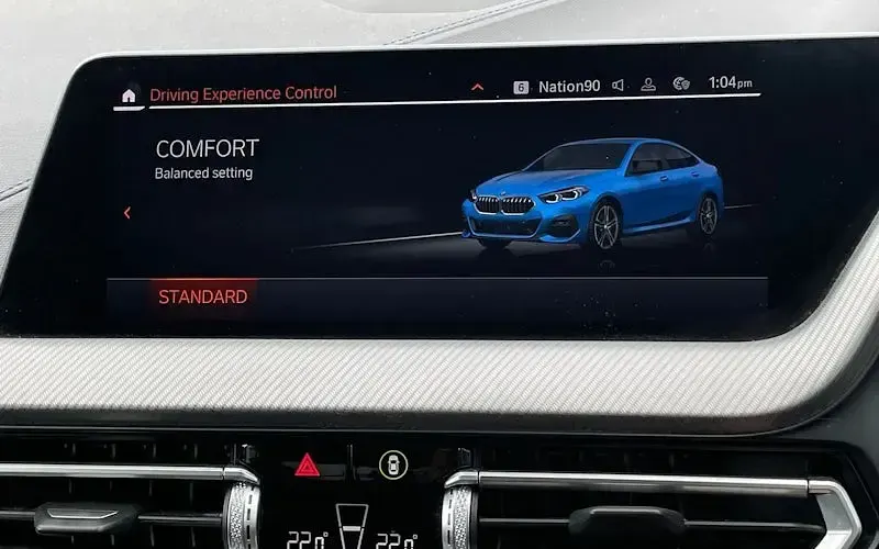 Used BMW 218 M Sport 136 HP (100 kW) 2021 Blue Coupe