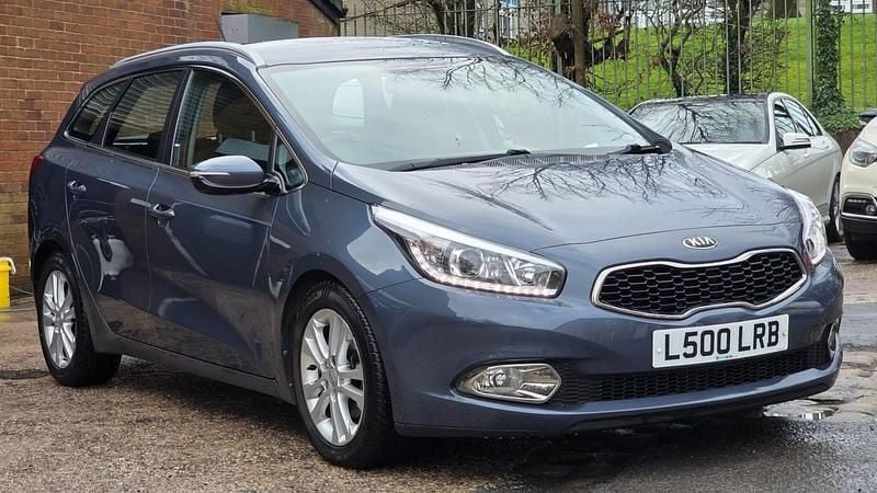 Used Kia Ceed Sportswagon 126 HP (92 kW) 2013 Blue Estate