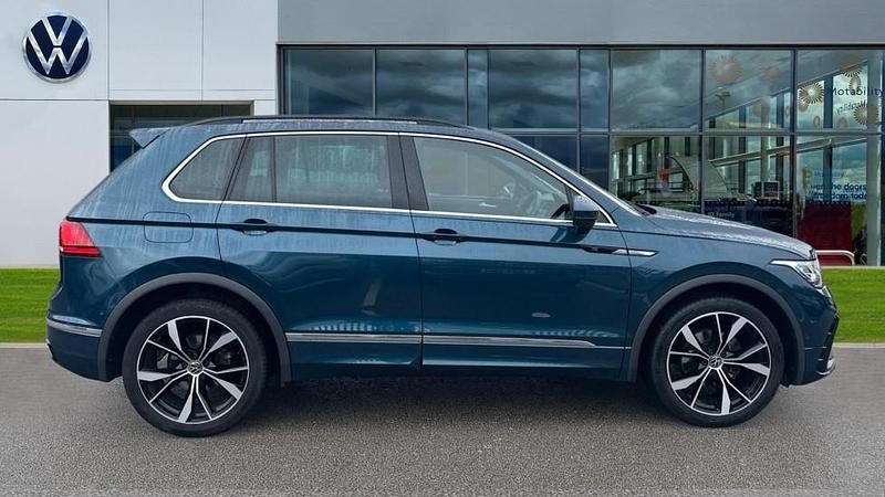 Used VW Tiguan R-line 150 HP (110 kW) 2023 Blue SUV