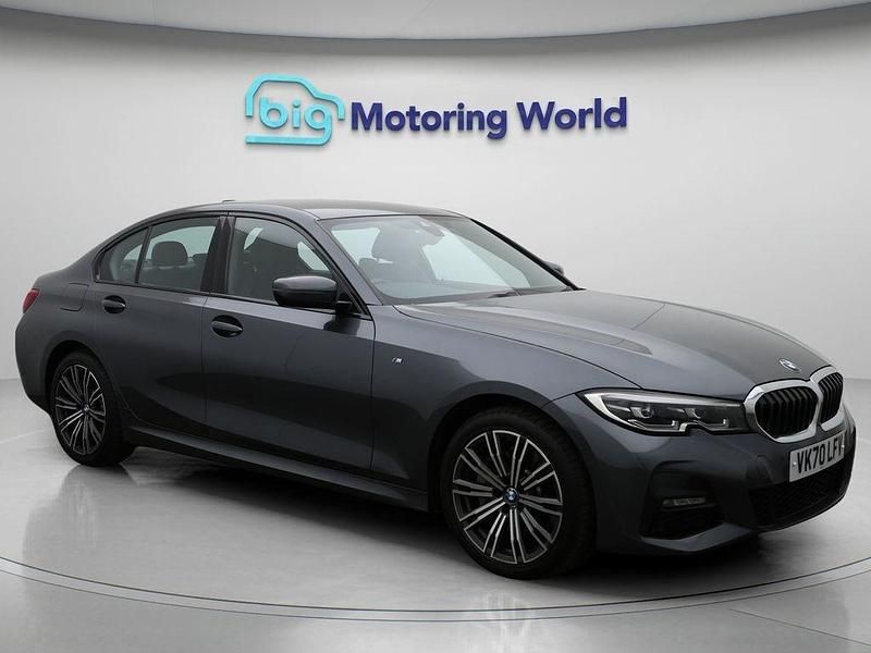 Grey Used 2020 BMW 330e M Sport Sedan | £16,700 (Good price) - Image 1/4