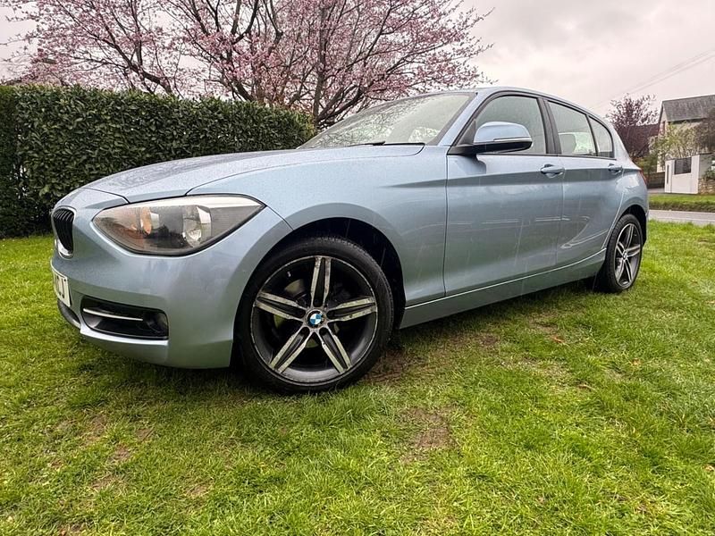 Used BMW 116 Sport Line 2014 Blue Hatchback