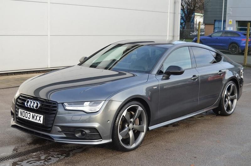 Used Audi A7 Black Edition 2017 Grey Hatchback