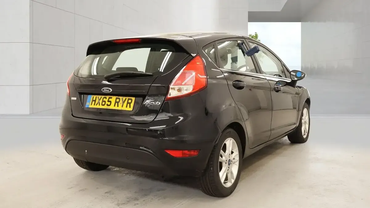 Used Ford Fiesta Zetec 2015 Black Hatchback