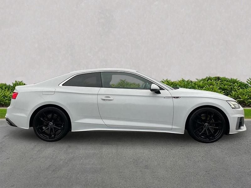 Used Audi A5 S-Line 163 HP (119 kW) 2021 White Coupe