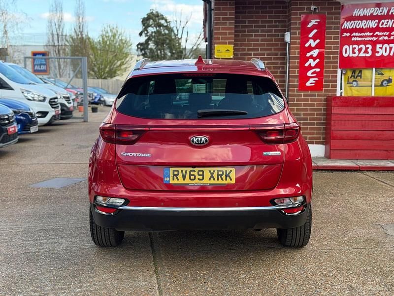 Used Kia Sportage 136 HP (100 kW) 2019 Red SUV
