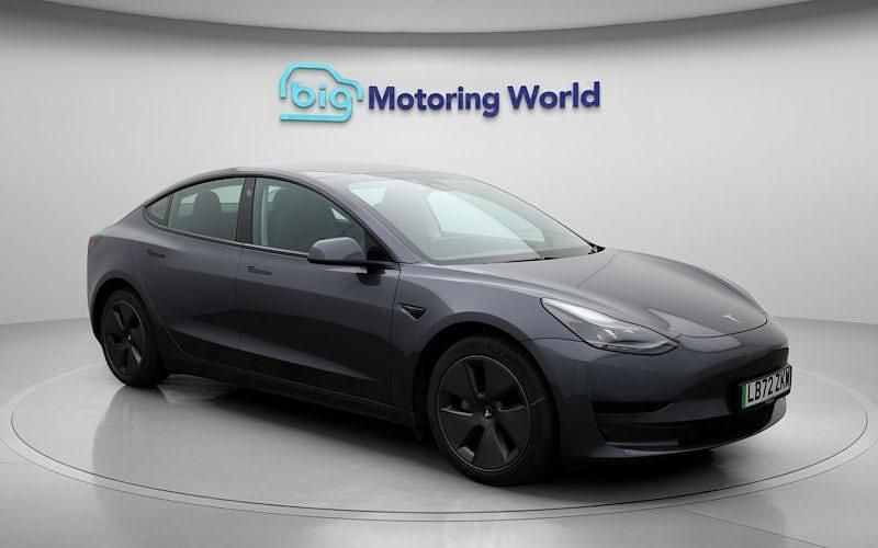 Grey Used 2023 Tesla Model 3 RWD Sedan | £21,300 (Fair price) - Image 1/4