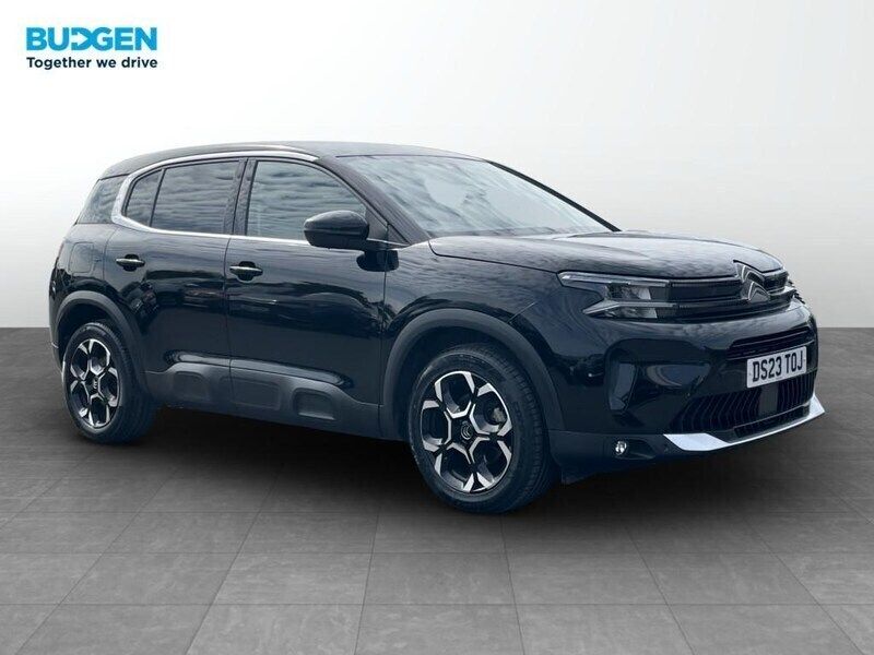 Black Used 2023 Citroën C5 Aircross PureTech SUV | £16,900 (Good price) - Image 1/4