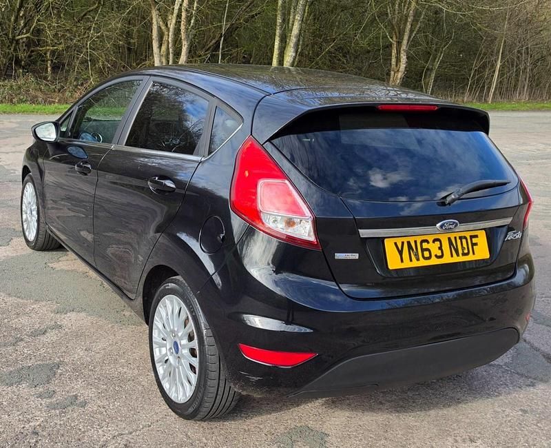 Used Ford Fiesta Titanium 2013 Black Hatchback