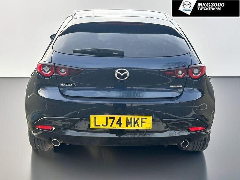 Usado Mazda 3 Exclusive-Line 2024 Azul Citadino