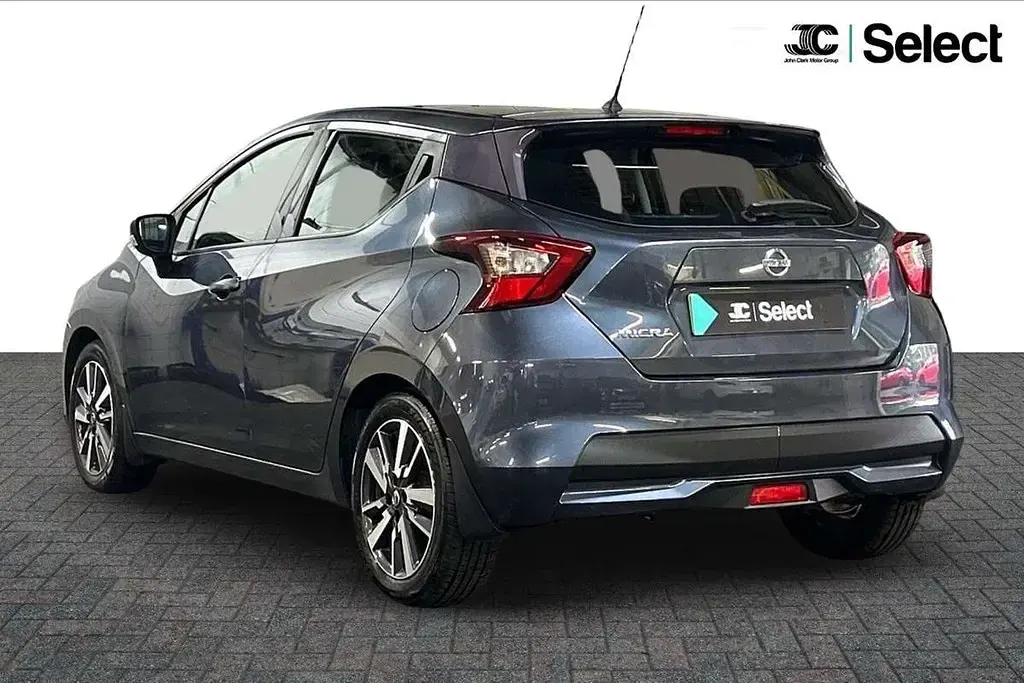 Usata Nissan Micra Acenta 69 CV (50 kW) 2019 Grigio Utilitaria