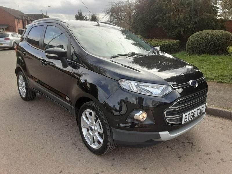 Used Ford Ecosport Titanium 112 HP (82 kW) 2017 Black SUV