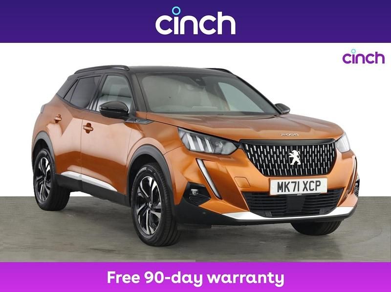 Orange Used 2021 Peugeot 2008 GTi SUV | £13,049 (Fair price) - Image 1/3