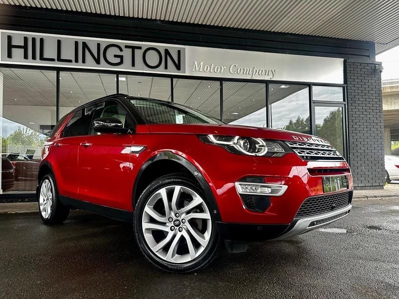 Red Used 2017 Land Rover Discovery Sport HSE Luxury SUV | £13,995 (Fair price) - Image 1/4