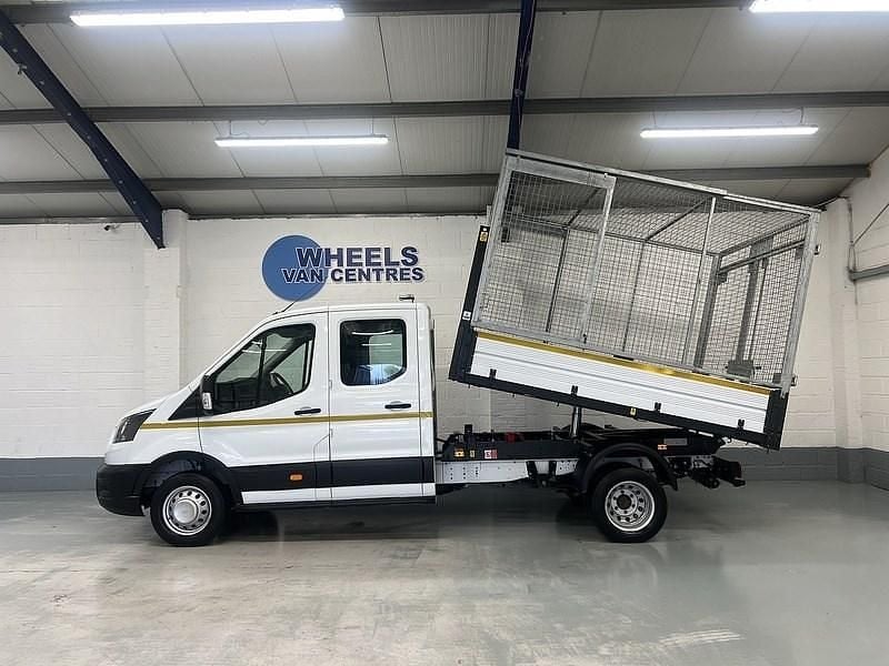 Used Ford Transit 130 HP (95 kW) 2024 White Cabriolet