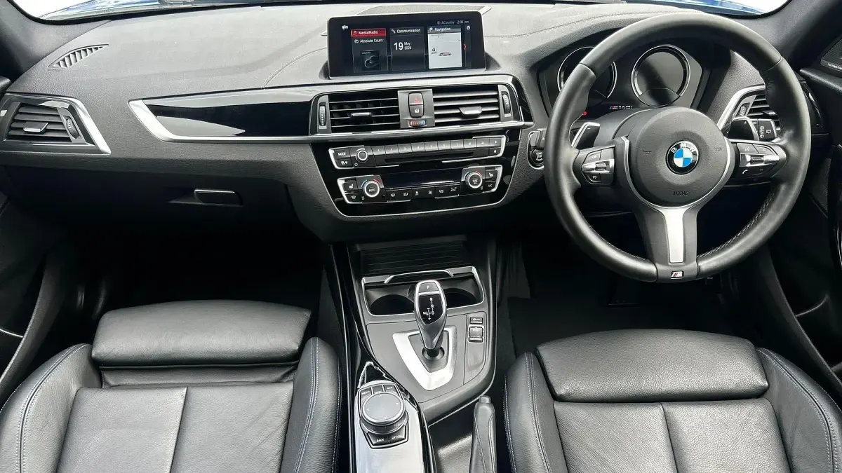 Used BMW M140 M Sport 335 HP (246 kW) 2019 Blue Hatchback
