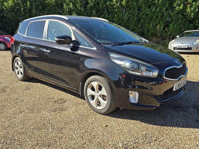 Black Used 2014 Kia Carens 2 MPV | £6,950 (A bit pricey) - Image 1/4