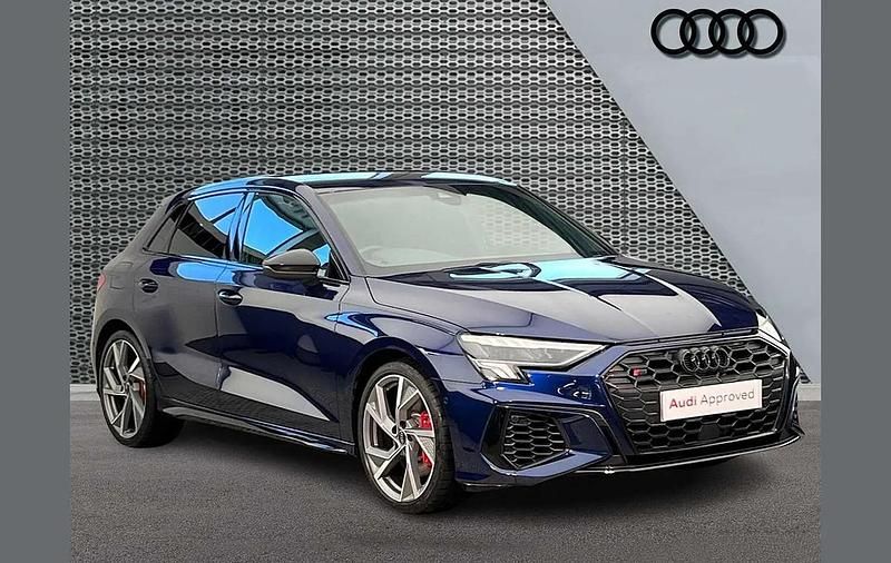 Used Audi S3 Sportback Black Edition 310 HP (228 kW) 2023 Blue Hatchback