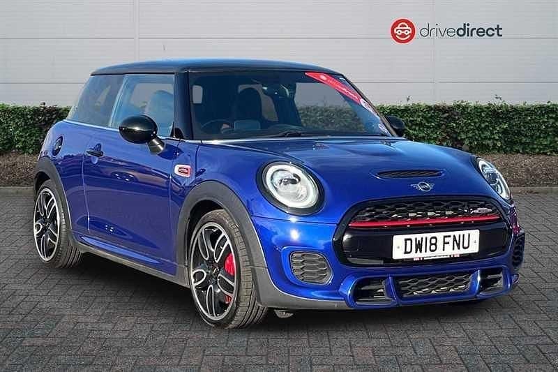 Used Mini John Cooper Works Hatch 2018 Blue Hatchback
