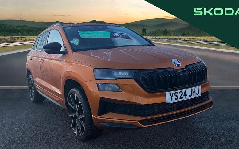 Used 2024 Skoda Karoq SportLine SUV | £24,809 (Fair price) - Image 1/4