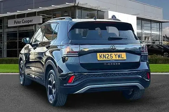 Used VW T-Cross R-line 115 HP (84 kW) 2025 Black SUV