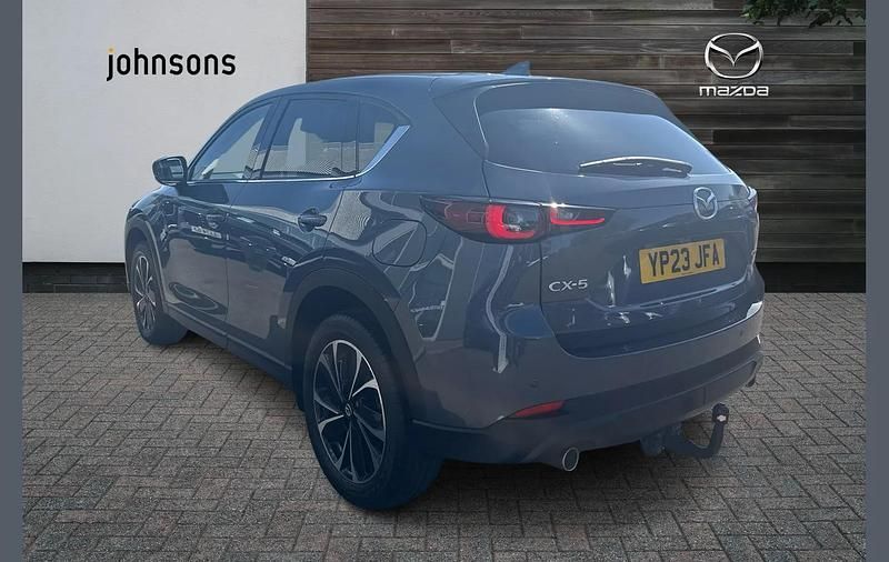 Gebraucht Mazda CX-5 Exclusive-Line 165 PS (121 kW) 2023 Grau SUV