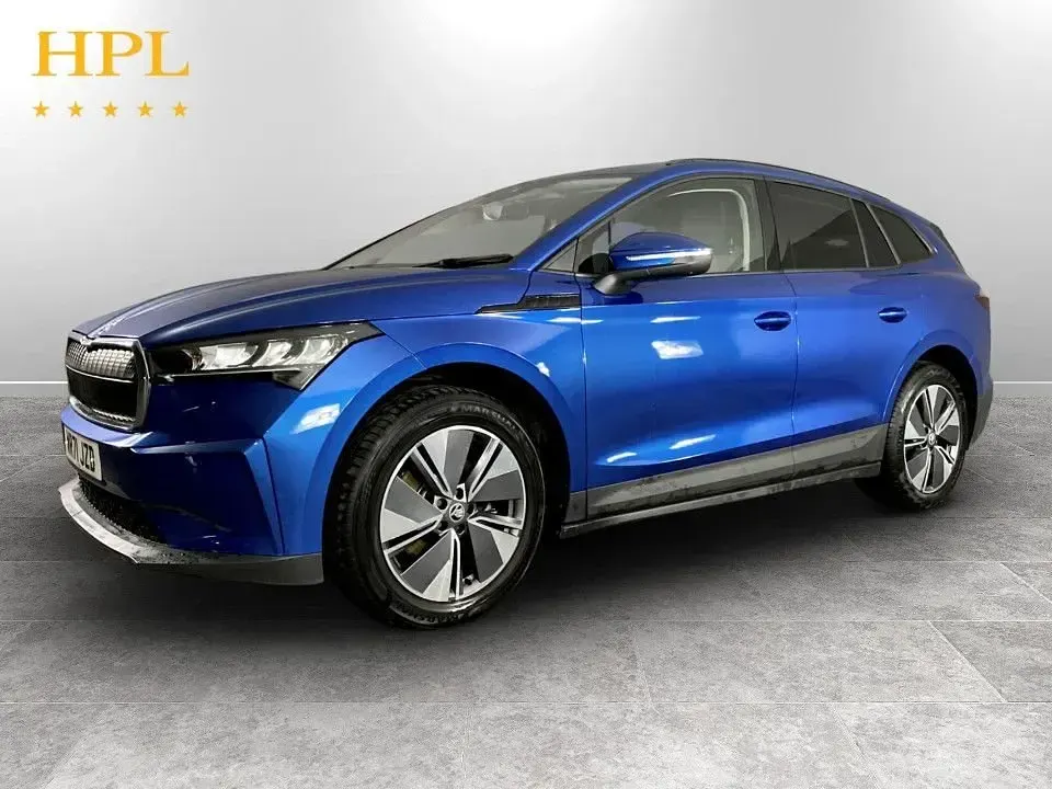 Used Skoda Enyaq iV ecoSuite 131 kW (179 HP) 2022 Blue SUV