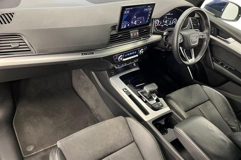 Usado Audi Q5 S-Line 265 CV (194 kW) 2022 Azul SUV