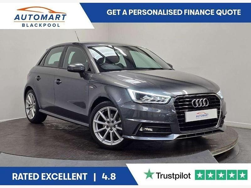 Grey Used 2018 Audi A1 S-Line Hatchback | £13,465 (Fair price) - Image 1/4