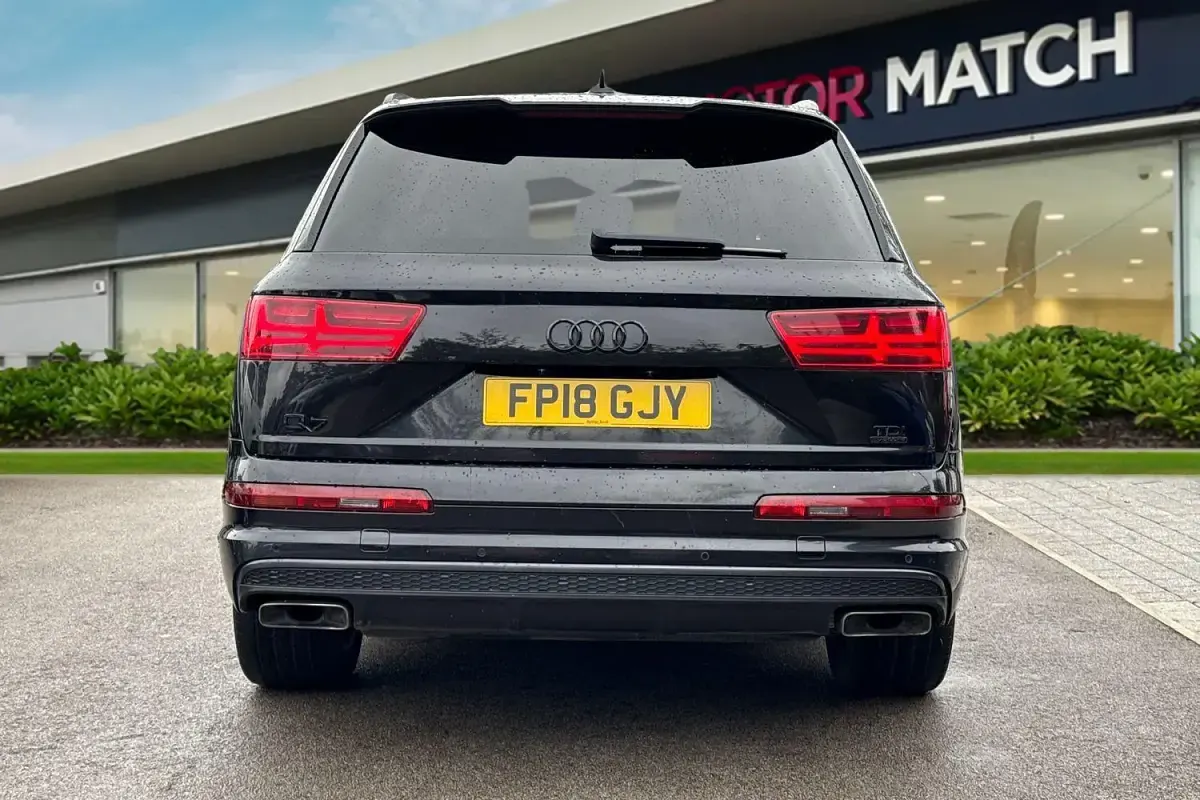 Used Audi Q7 S-Line 2018 Black SUV