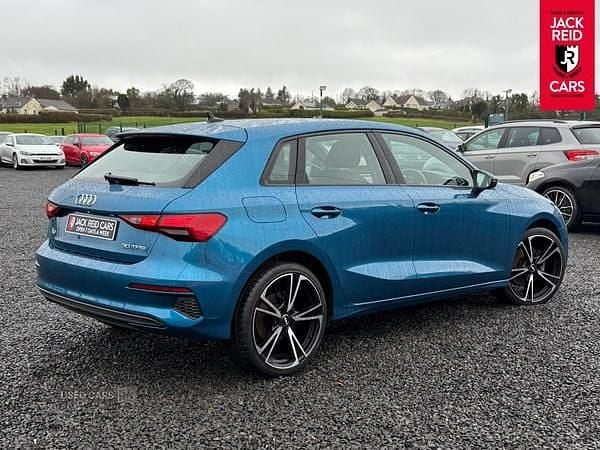 Used Audi A3 2020 Blue Hatchback