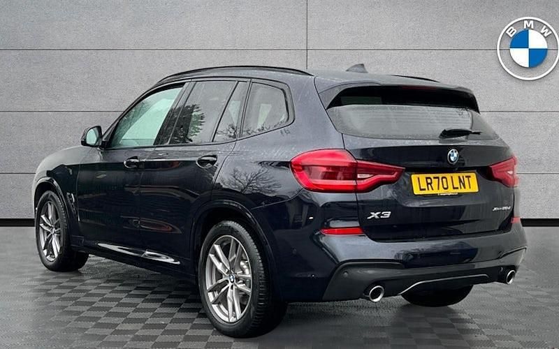 Used BMW X3 M Sport 190 HP (139 kW) 2020 Black SUV