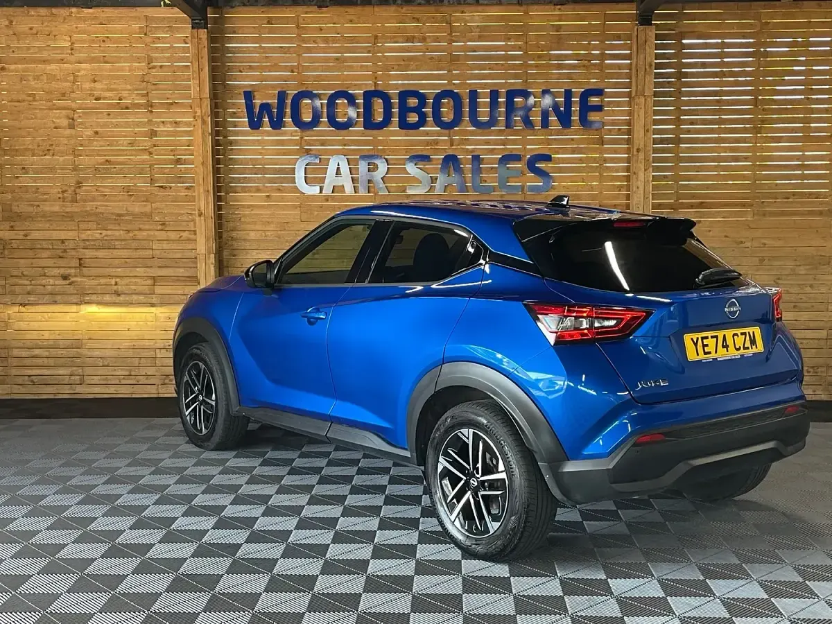 Used Nissan Juke N-Connecta 114 HP (83 kW) 2024 Blue SUV